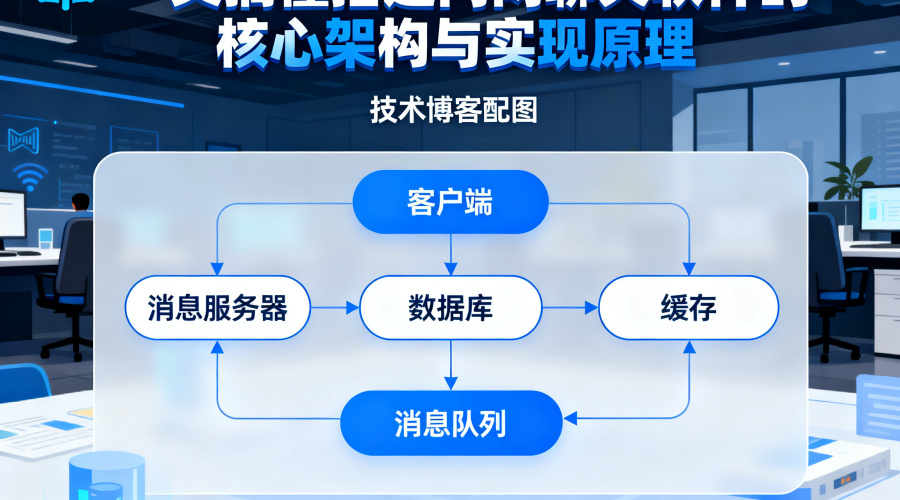 一文搞懂搭建内网聊天软件的核心架构与实现原理
