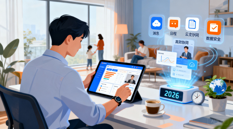 企业如何借助移动办公app应对远程办公新趋势：2026年策略与实践
