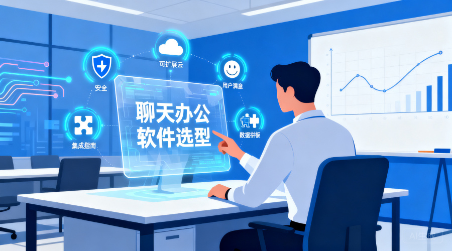 CIO选型必看：到底企业聊天办公软件哪个好用？考量这5个核心指标