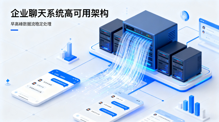 应对早高峰洪峰：企业聊天软件高可用的5个设计要点