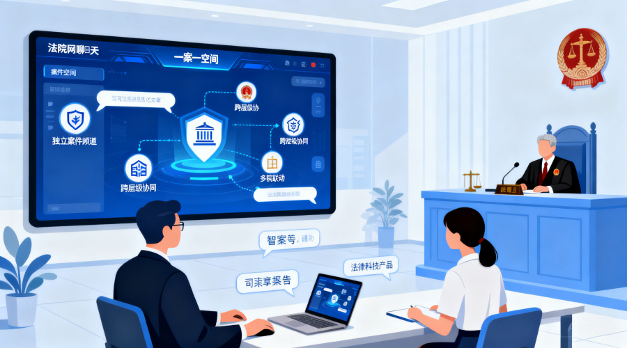 2026年法院内网聊天发展趋势：一案一空间与跨层级协同的新功能