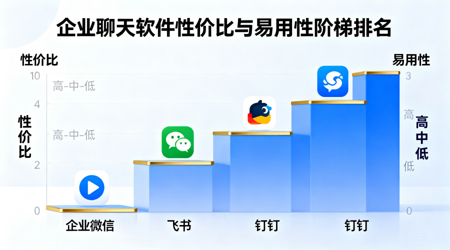 中小企业企业聊天软件排名：性价比与易用性双维度