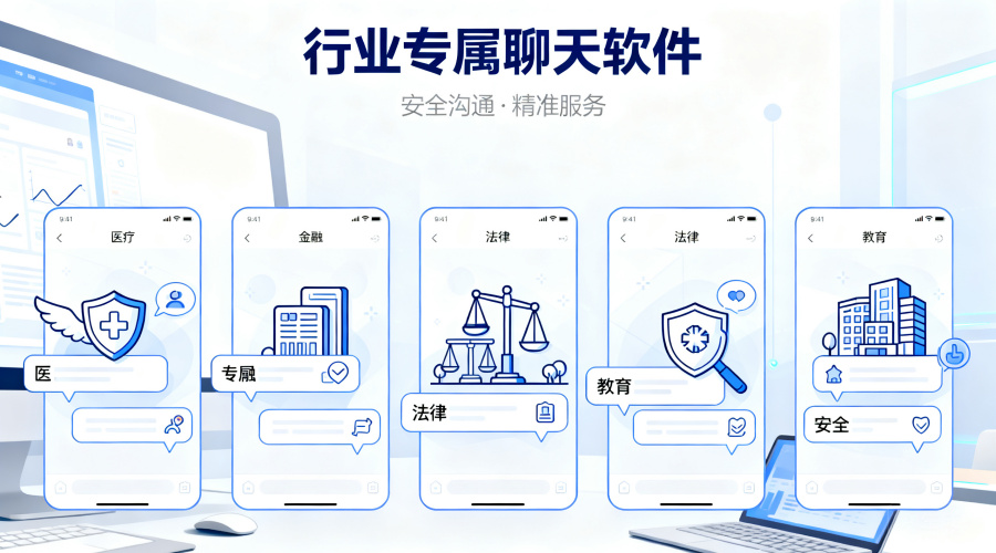 有哪些行业专属的企业专用聊天软件？5款推荐