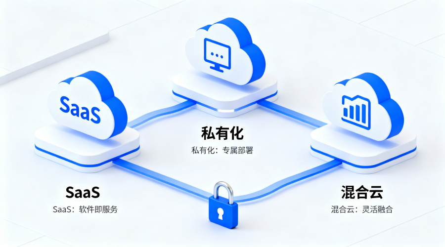 企业聊天软件部署方式全解析：SaaS、私有化、混合云