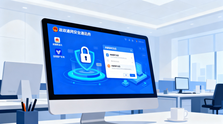 政务内网即时通讯软件推荐：物理隔离、高安全、信创适配