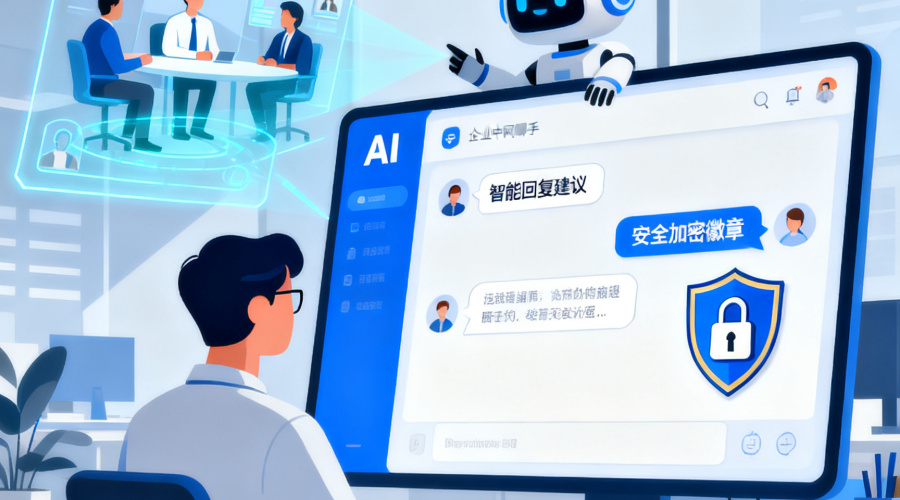 2026年研发企业内网聊天的三大趋势：安全合规、AI集成与混合办公