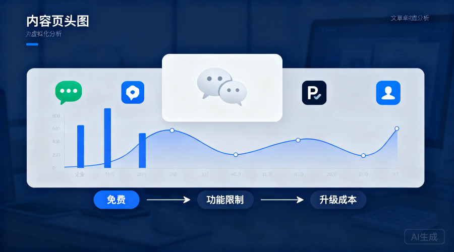 免费企业聊天软件哪个好？功能限制与升级成本分析