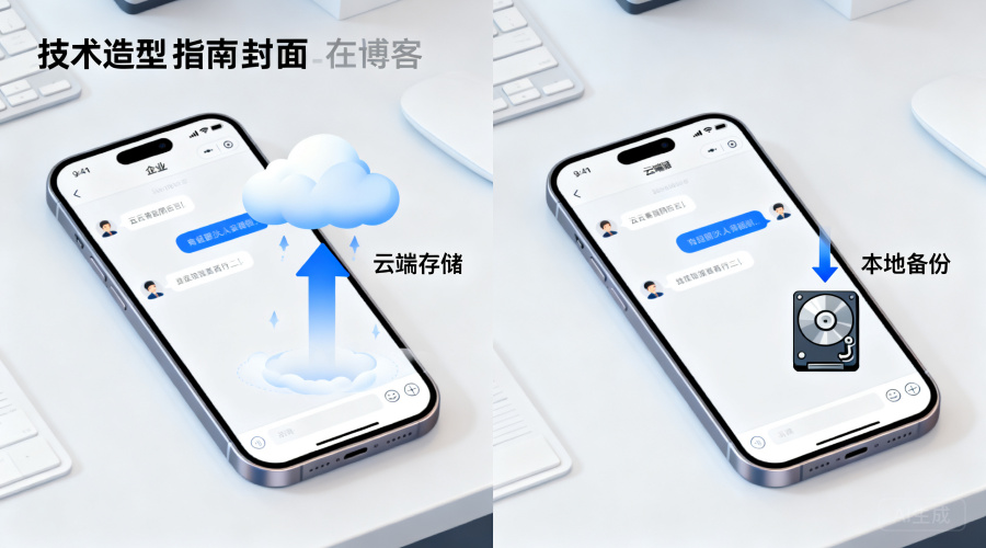 企业聊天软件消息同步选型指南：云端存储、本地备份