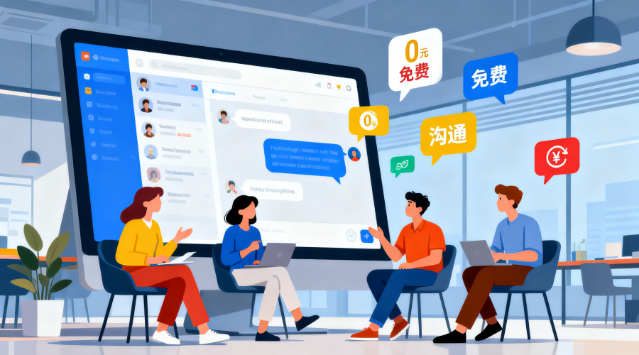 零预算创业团队福音，完全免费企业即时聊天软件有哪些？良心推荐