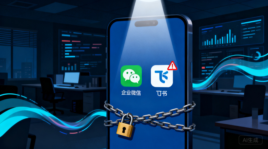企业微信/钉钉/飞书安全吗？深度解析即时通讯软件的安全隐患