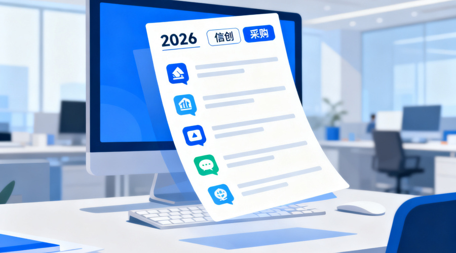 2026年信创企业聊天软件采购清单（附厂商列表）