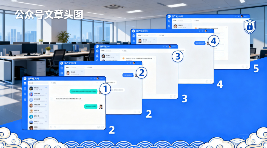 国产化办公内网聊天工具排行：2026年值得关注的5大产品