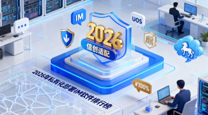 2026年私有化部署即时通讯软件排行榜：功能、价格、信创适配