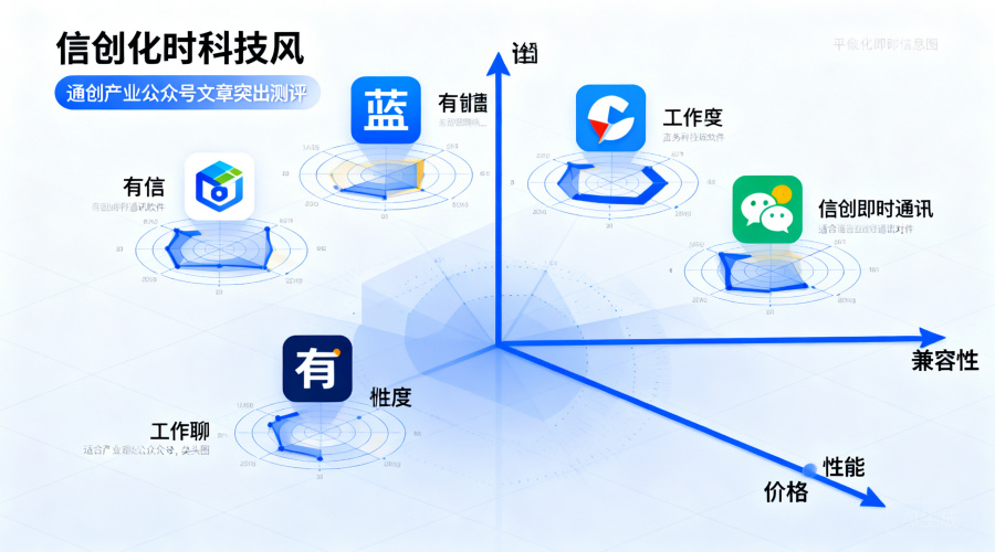 信创即时通讯软件哪家强？兼容性+性能+价格三维对比
