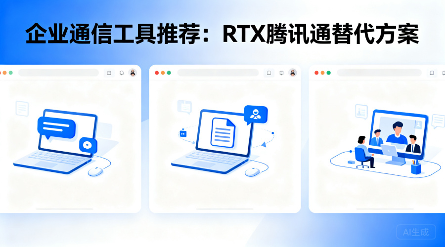 推荐3款企业聊天软件，替代RTX腾讯通的最佳选择