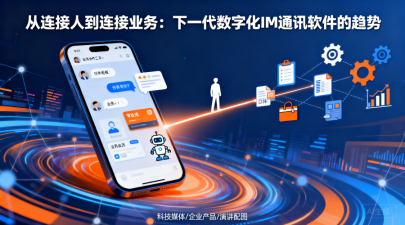 从连接人到连接业务：下一代数字化IM通讯软件的趋势