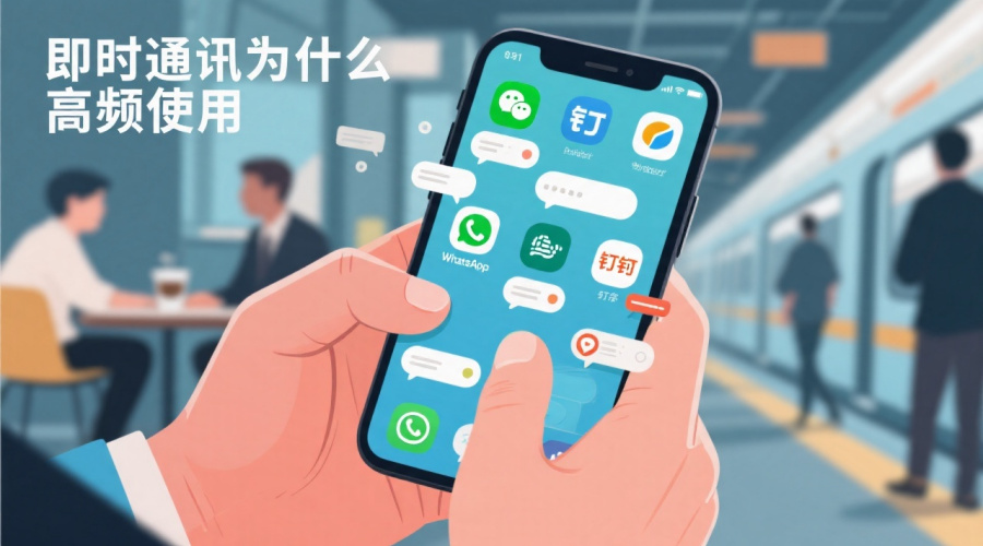 即时通讯为什么高频使用