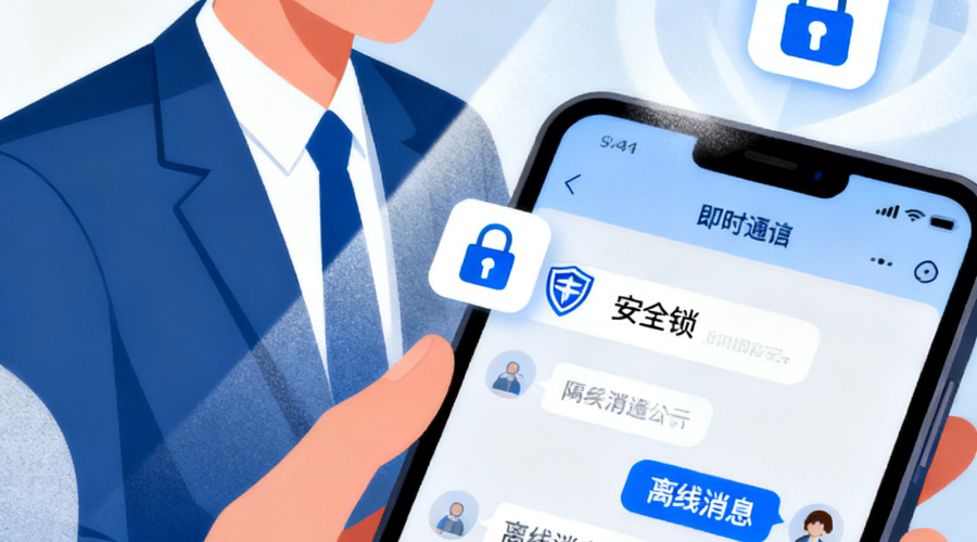 移动办公即时通讯软件怎么选？安全、易用、离线可用
