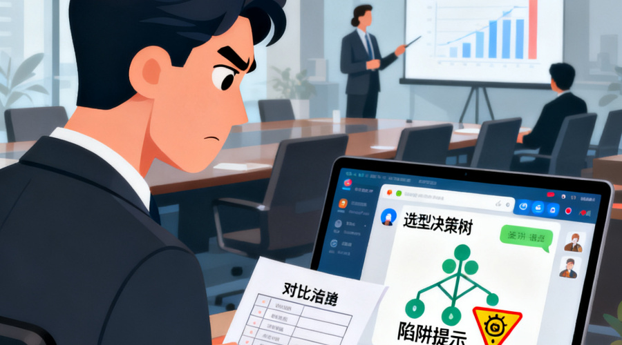 企业聊天软件选型指南：避开大厂销售的5个常见话术