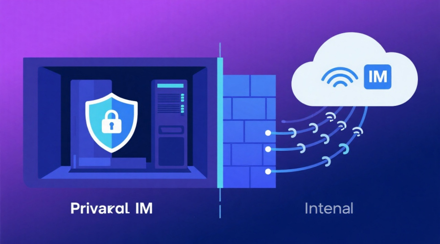 私有化部署抗干扰IM系统与公有云IM对比：谁更能守护企业通信安全？