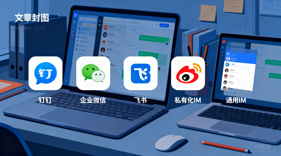 钉钉vs企业微信vs飞书vs私有化IM：5款企业聊天软件对比