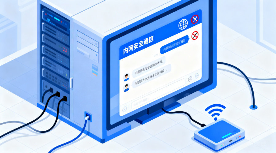 内网企业IM软件是什么？无外网环境的通信原理