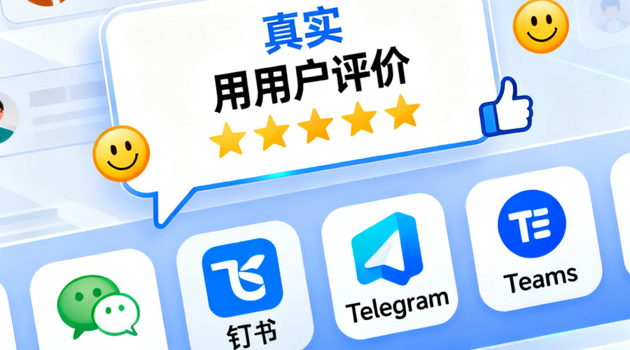 2026年用户真实评价：哪款IM软件真实好用？