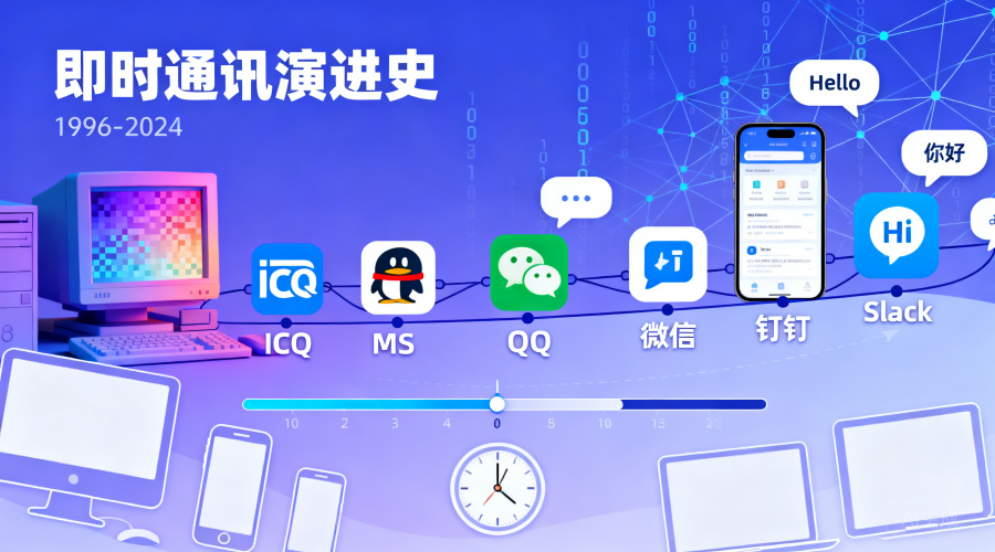 IM在软件行业叫什么？一文看懂即时通讯的演进史