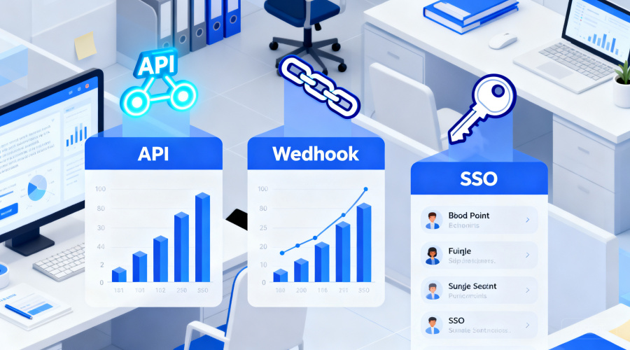 企业聊天软件集成能力排行榜：API、Webhook、SSO