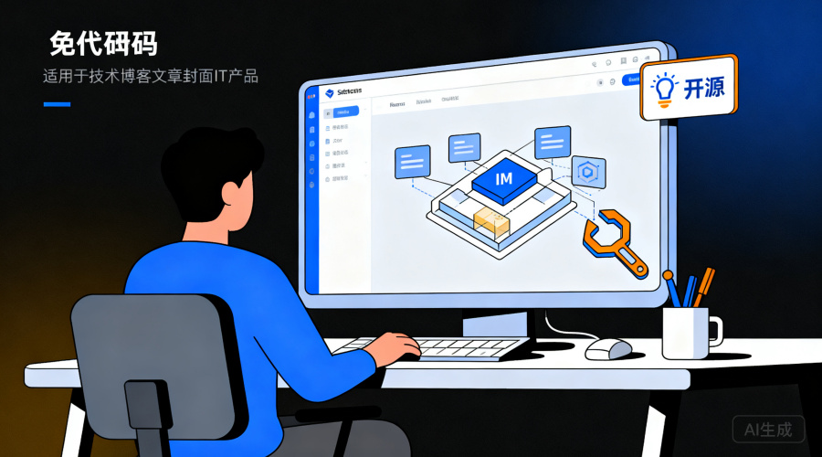 不懂代码也能搭建一套属于自己的IM软件？开源方案