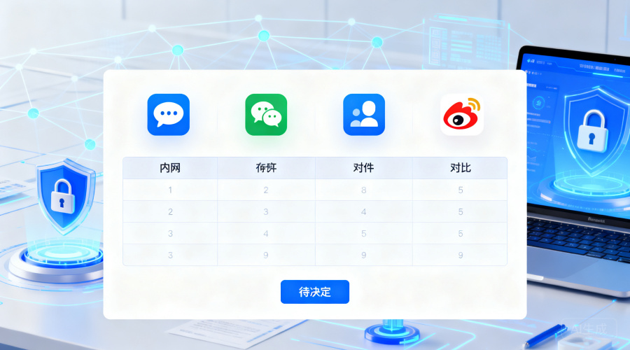纯内网聊天软件选型指南：对比这4款再做决定