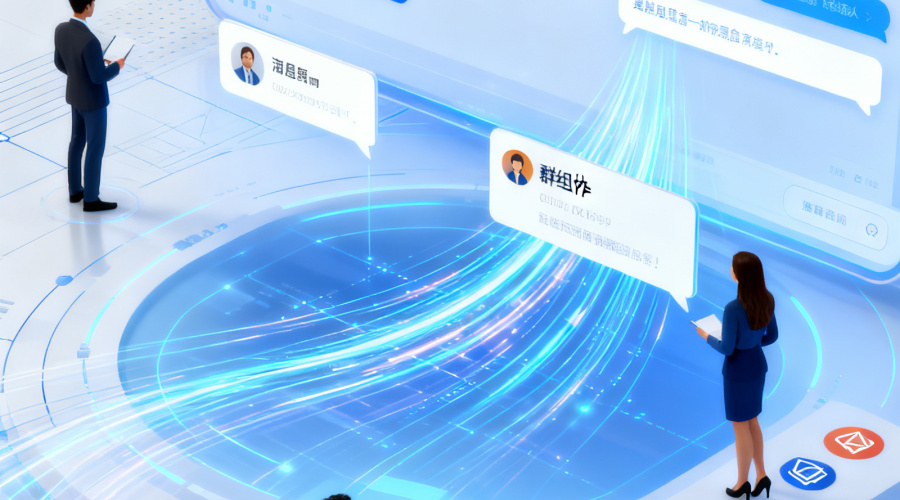 大型集团即时通讯软件怎么选？5款支撑10万+员工的系统盘点