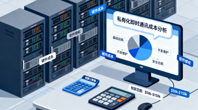私有化部署即时通讯软件多少钱？成本构成与预算参考