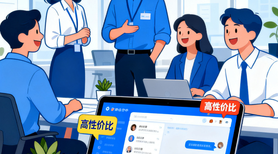 适合中小企业的企业聊天软件推荐：高性价比+易用性