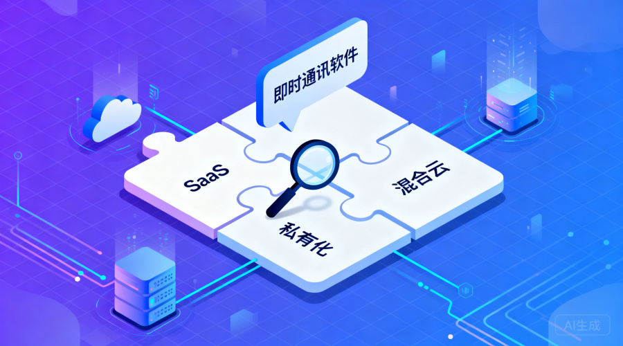 即时通讯软件部署方式全解析：SaaS、私有化、混合云怎么选？