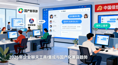 2026年企业内网聊天软件趋势：AI助手与信创兼容性成主流