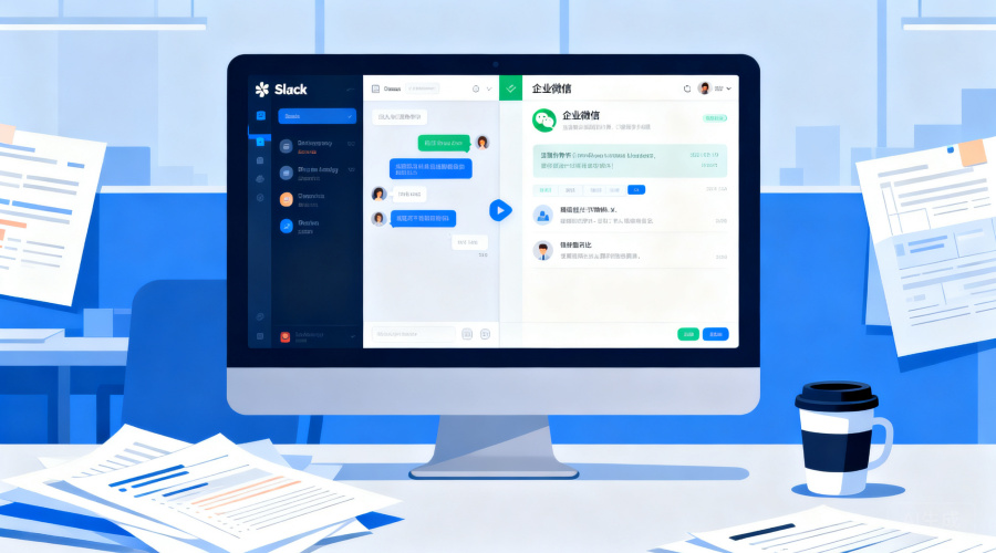 国内外企业聊天软件对比：国产IM如何替代Slack/Teams？