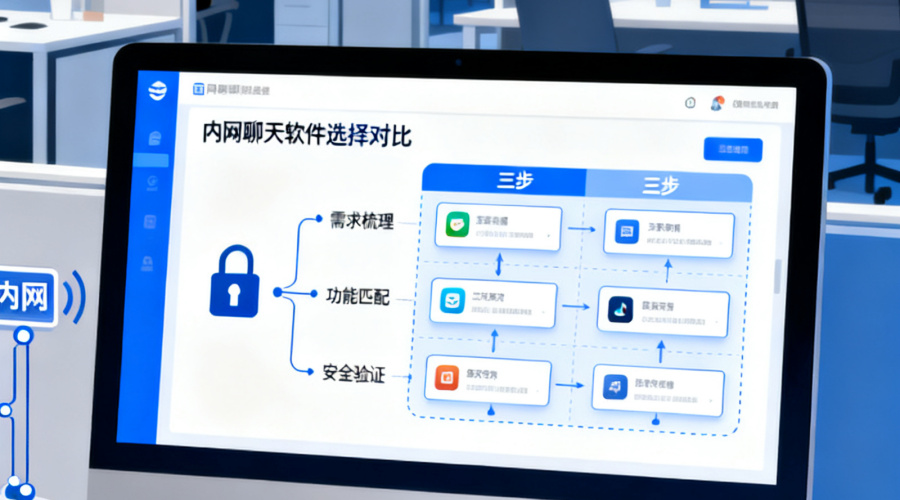 最好用的内网聊天软件怎么选？三步确定最适合你的方案