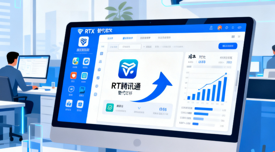 替代RTX腾讯通：政企即时通讯软件迁移方案与成本对比