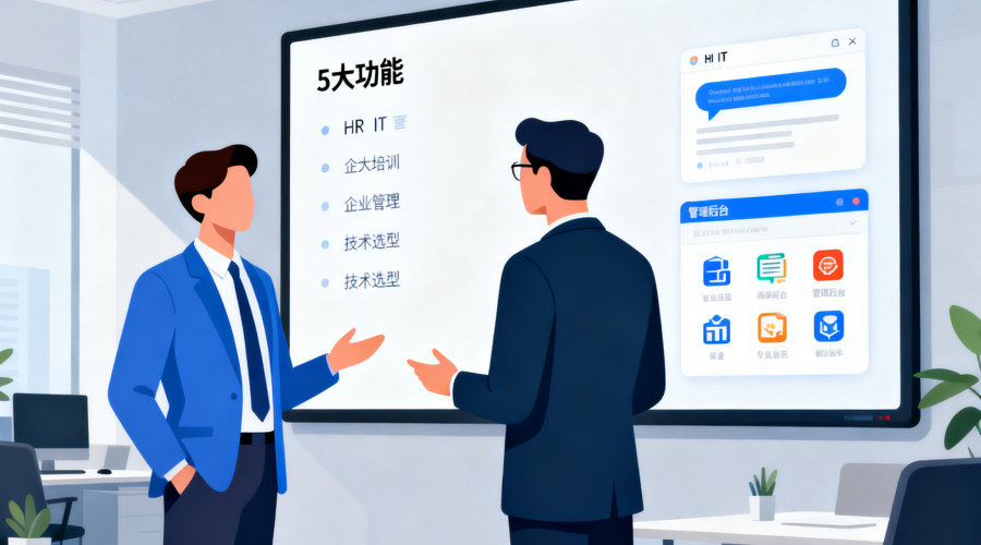 企业聊天软件管理选型：HR与IT必看的5个功能