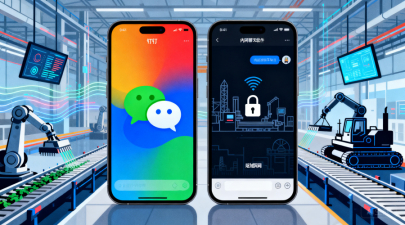 制造业内网聊天软件vs微信/钉钉：为什么企业更需专用内网方案