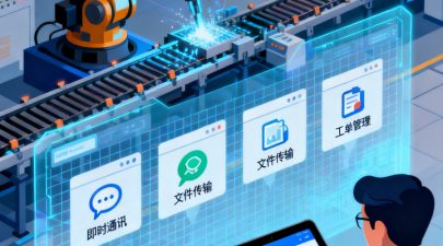 制造业内网聊天软件有哪些？2026年5款主流工具横向对比
