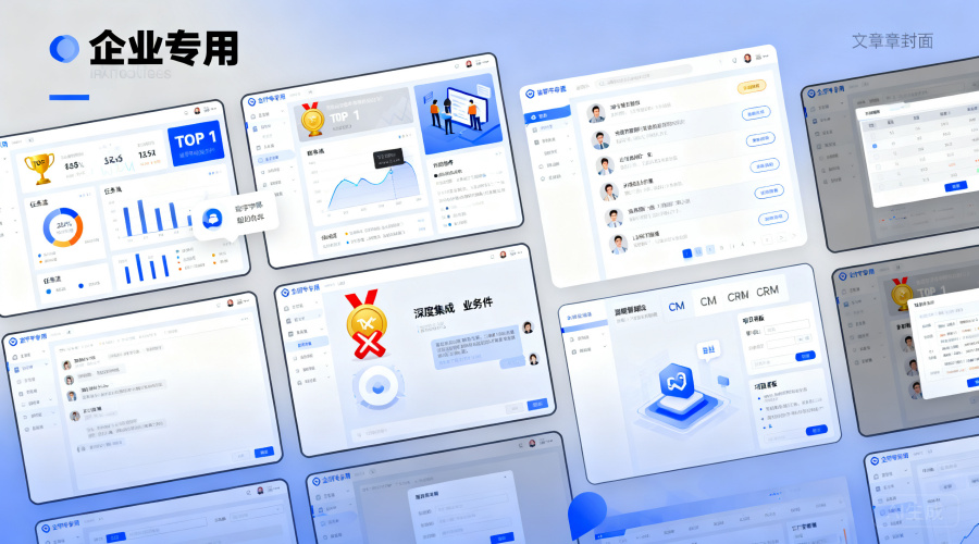 企业专用聊天软件排行榜：拒绝通用型、深度适配业务