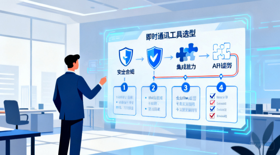 企业im工具怎么选？从安全合规到集成能力四步搞定