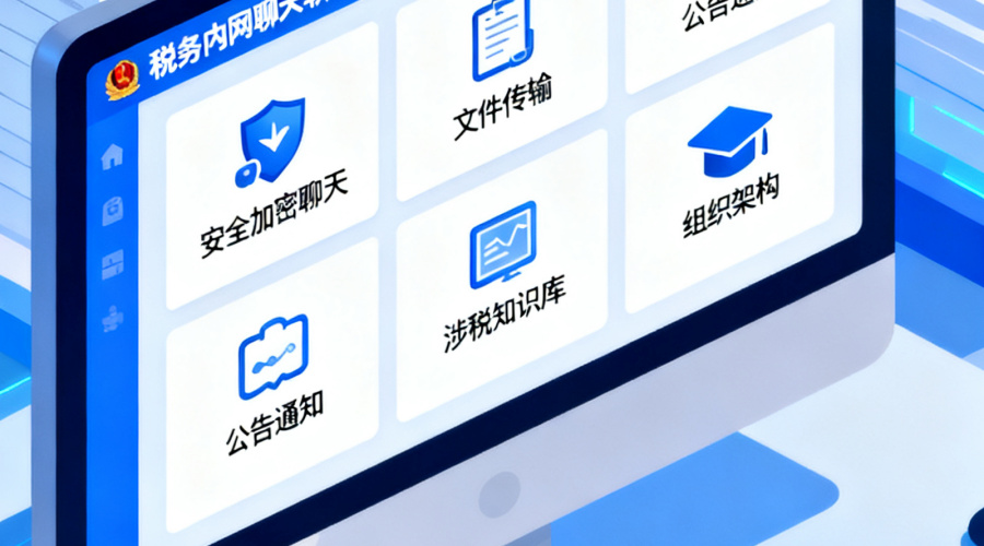 税务内网聊天软件有哪些关键功能？拆解5大实用模块
