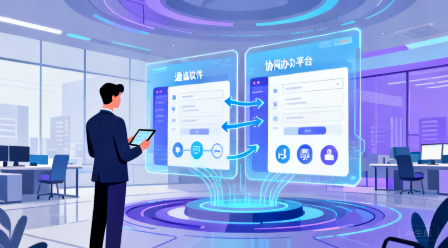 通信软件与协同办公平台：边界、差异与一体化选型
