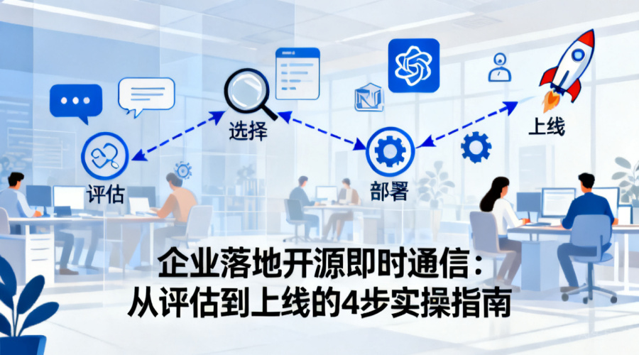 企业落地开源即时通信：从评估到上线的4步实操指南