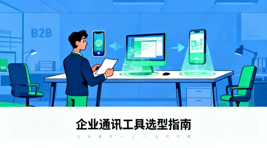 通讯工具怎么选？B2B场景下通讯工具的选型标准与误区