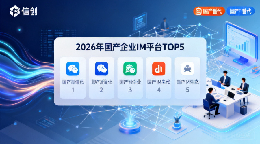 企业im信创选型指南：2026年国产平台推荐榜TOP5