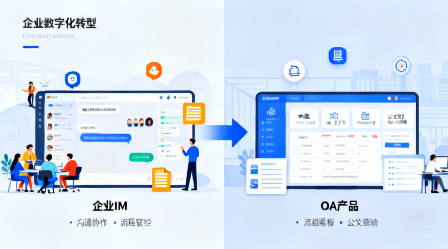 企业im是什么？一文看懂与OA产品的本质区别
